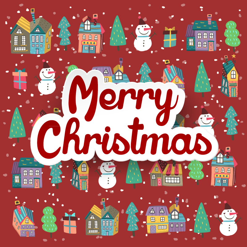 Christmas background ¨¦l¨¦ment ludique vecteur mat¨¦riel