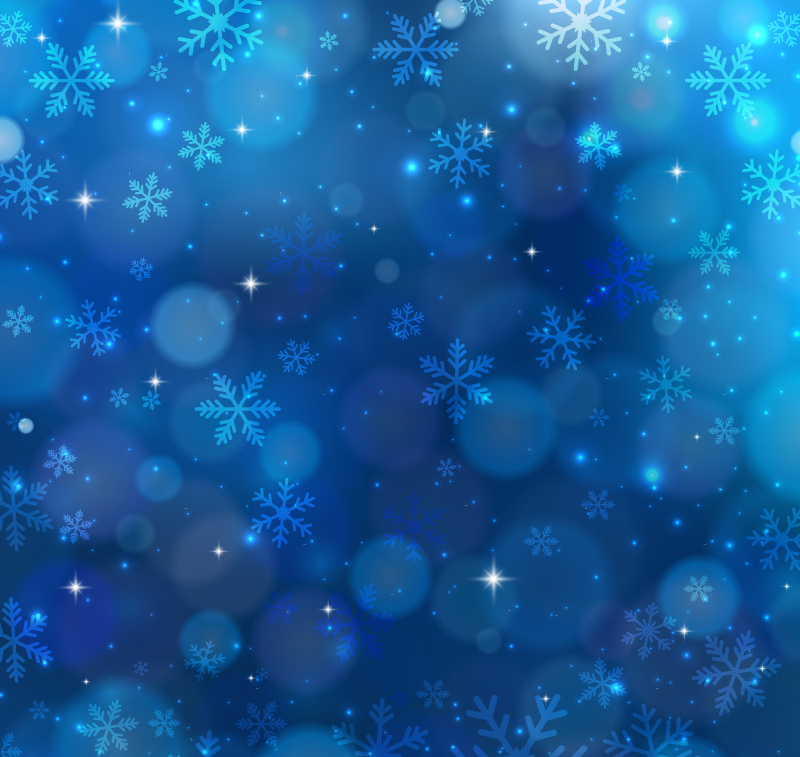 Snowflake halo bleu matriau fond vectoriel