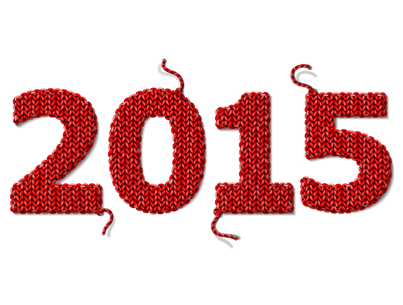 2015 laine WordArt tricot vecteur mat¨¦riel