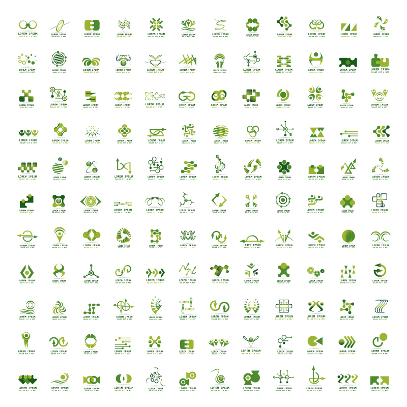 132, paragraphe logo vert vecteur mat¨¦riel de conception