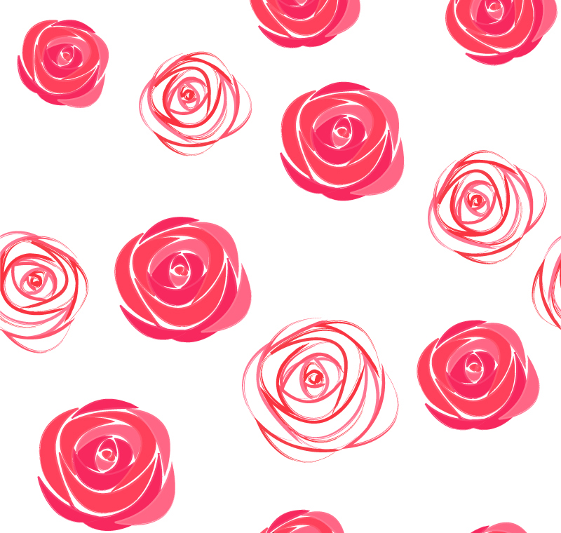 Roses fond d'aquarelle transparente vecteur matriel
