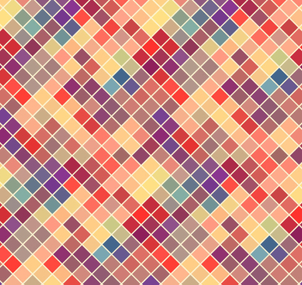 Diamant de couleur mosaïque de fond vecteur mat¨¦riel