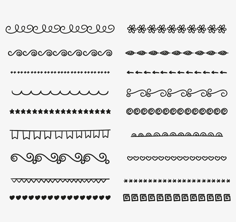 18 modles de dentelle noire vecteur matriel cratif

