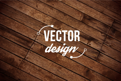 Vecteur de conception de fond Bois Creative