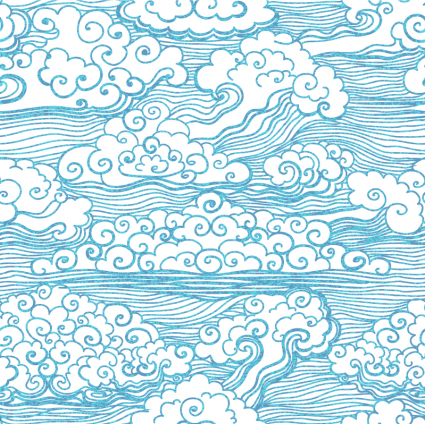 les nuages de propice mat¨¦riau fond bleu