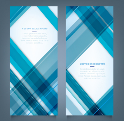 2 grille bleue banner vector documentation