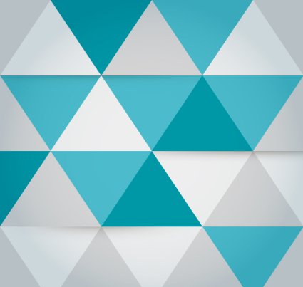 la mosaïque historique vector diagramme du triangle
