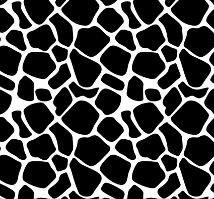 Noir et blanc grain fond vaches vecteur mat¨¦riel