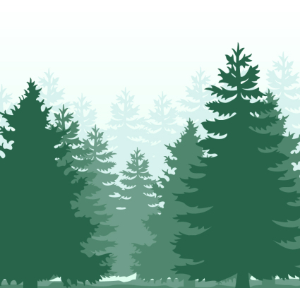 Forest Green vecteur mat¨¦riel silhouette