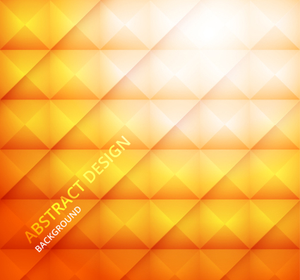 Orange rseau du diamant vecteur matriel de fond