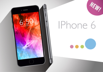 Mode iPhone6 produits affiches vecteur matriel