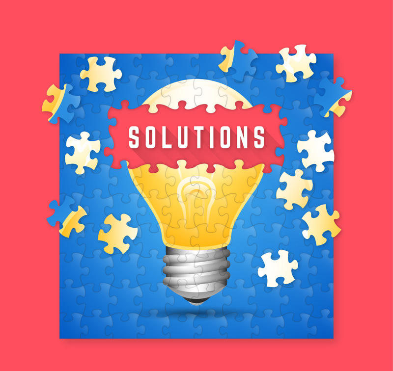 ampoule Creative vecteur matriel de puzzle