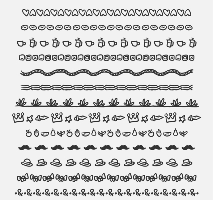 13 de la conception de dentelle vecteur mat¨¦riel de dessin anim¨¦