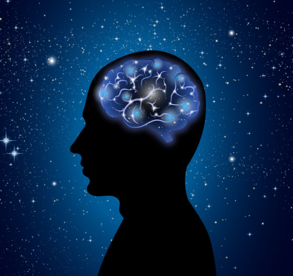 Creative design vecteur homme cerveau