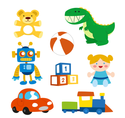 jouets vecteur mat¨¦riel de 8 beaux enfants