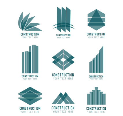 9 r¨¦sum¨¦ des panneaux de construction mat¨¦riel vectorielle