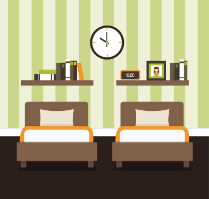 chambre simple vecteur mat¨¦riel de conception