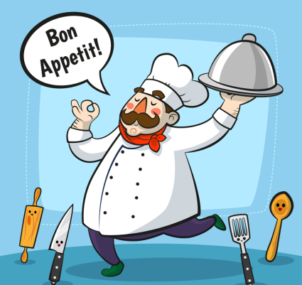 bande dessin¨¦e Fat dessin vectoriel chef