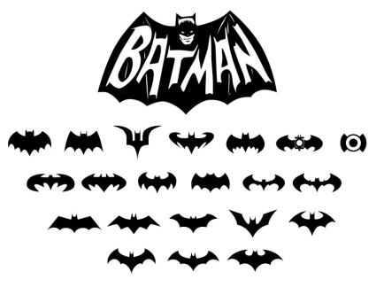 21 Batman BATMAN logo vecteur