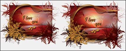 Matriel spcial Saint Valentin cartes vectorielles