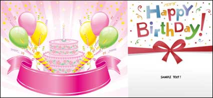 Happy Birthday Vector matriel