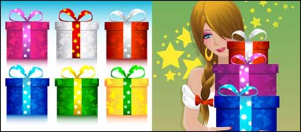 Cadeaux Vector matriel