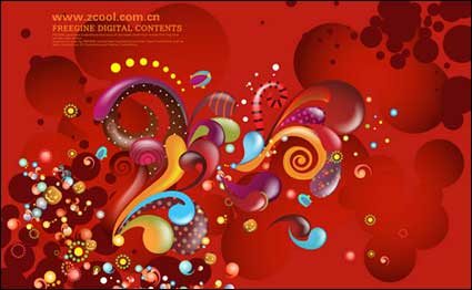 Colorful srie de cas vecteur courant - Rouge Orange (6P)