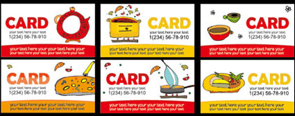 Belle carte de la classe template vecteur alimentaire matires