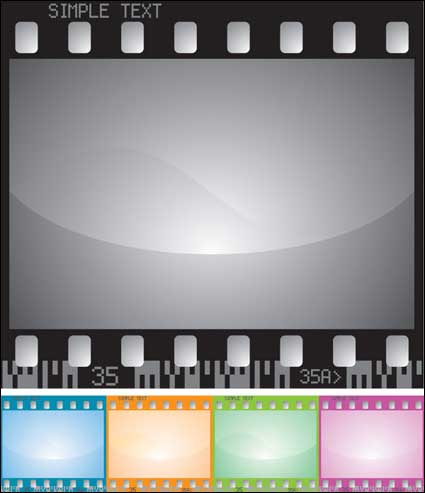 matriel de film Vector