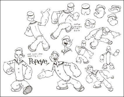 Popeye officielle qui a cr vecteur (2)