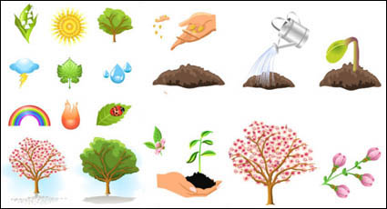 Plant vecteur arbres matriel