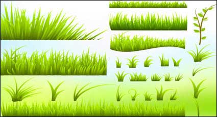 matriau vert vecteur herbe