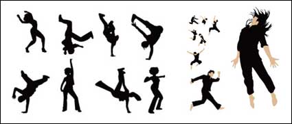 matriel Dancing personnes vecteur