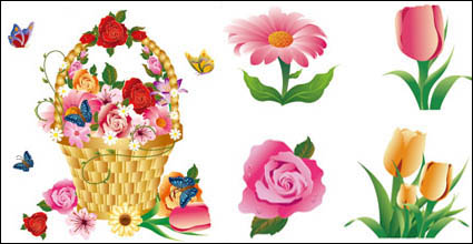 Fleur srie Vector matriel