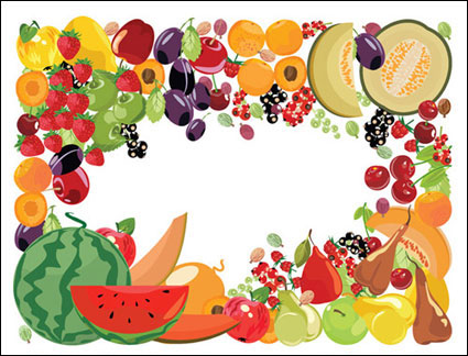 2 Vector frontaliers fruits