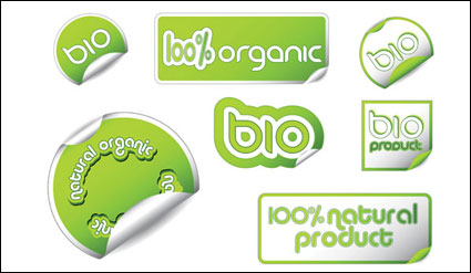 Vector Label vert