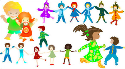 enfants Vector