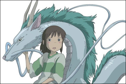 Souris peinte  la Chihiro Dragon Blanc Vector