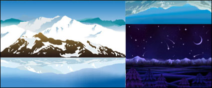 Montagnes Vector
