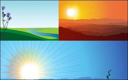 3 Vector paysage