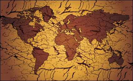Carte vectorielle Vieux