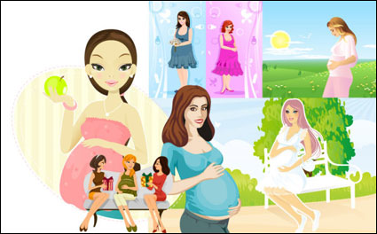 7 femmes enceintes, Vector