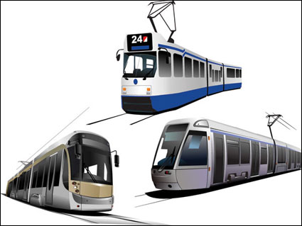 Tram Vector