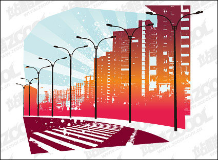 urbain vecteur routes