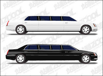 Empattement long Vecteur berline de luxe