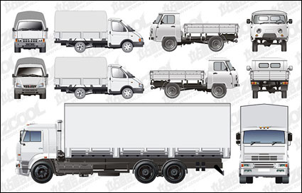 varit de vecteur de camion