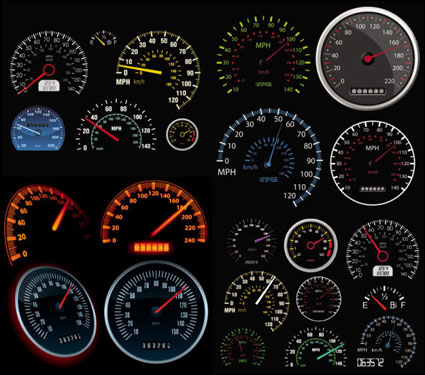 Tableau des taux de kilomtrage Automobiles - Vecteur