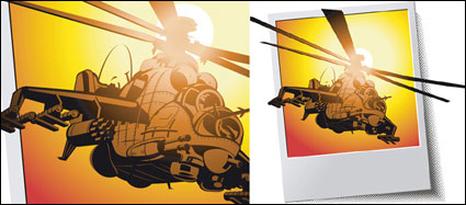 Hlicoptres de combat - Apache - Vecteur