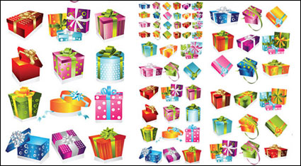 Boîte de cadeau Vector