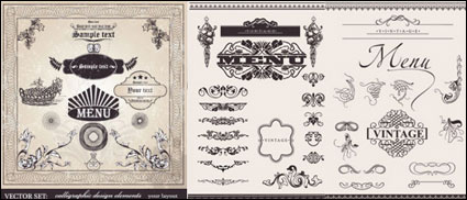 Europenne des matriaux de dcoration vecteur dentelle motif
